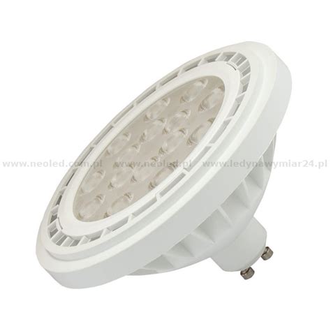 Żarówka Led Es111 Gu10 10w B Neutralna 4000k 1100lm 40° Biała Obudowa