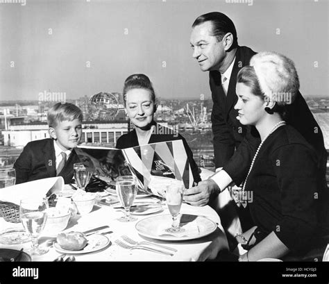 Bette Davis, center, with her children Michael Merrill, left, and B.D ...