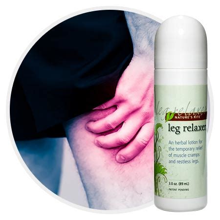 Relieve Constant Leg Cramps with Leg Relaxer >> A Herb Infused Roll-On