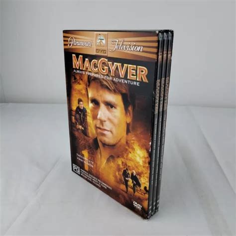 MACGYVER COMPLETE FIRST Season 1 One Box Set PAL DVD Region 4 1985