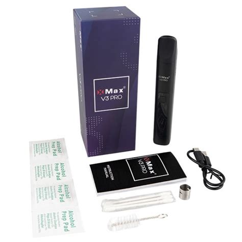 Xmax V3 Pro Portable Vaporizer For Dry Herb And Wax