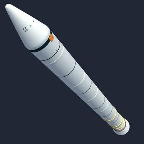 Solid Rocket Booster - 3D Model by 3D Horse