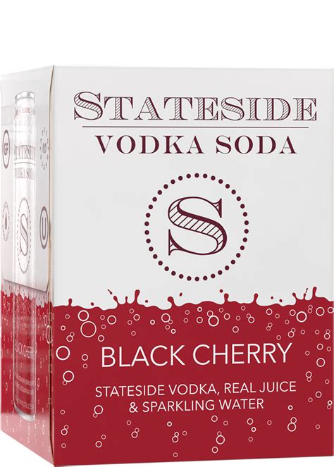 Stateside Black Cherry Vodka Soda Total Wine More