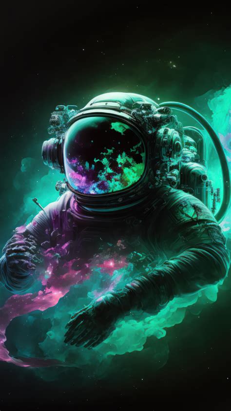 Astronaut Space Art 4K #7001k Wallpaper iPhone Phone