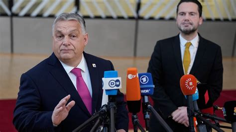 Eu Gipfel Orban Bekr Ftigt Widerstand Gegen Ukraine Entscheidung