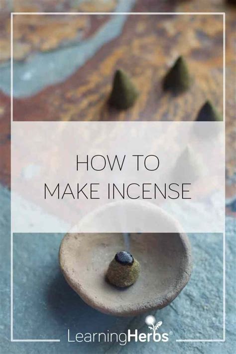 How To Make Incense Artofit