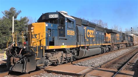 Two Emd S A Ge On Csx L Youtube