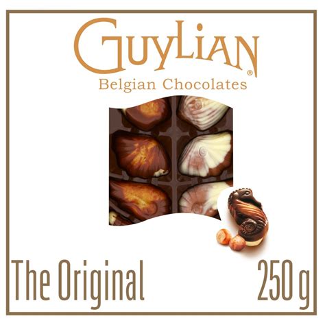 Guylian The Original Seashells 22 Chocolates with Hazelnut Praliné