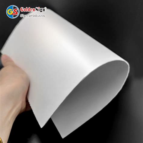 Goldensign 3mm 5mm Waterproof Uvr PVC Foam Sheet China PVC Foam Board