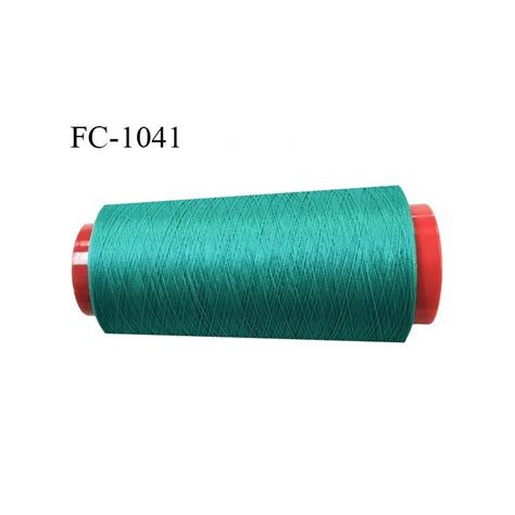 Cone 1000 M Fil Mousse Polyester N110 Couleur Vert Longueur 1000