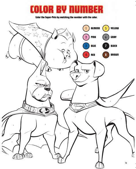 Superdog Coloring Pages