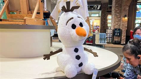 New Olaf Weighted Plush Is Worth Melting For At Disneyland Resort