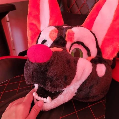 Wickerbeast 3d Printed Head Base Fursuit Furry Moving Jaw Etsy