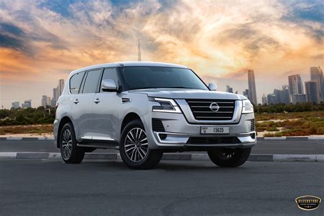 Rent Nissan Patrol Platinum In Abu Dhabi Silverstone Car Rental