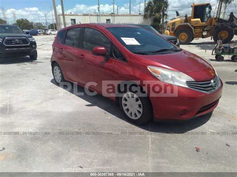 N Ce Cp El Nissan Versa From United States Plc Auction