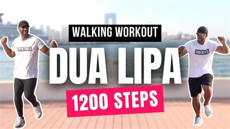 Dua Lipa Walking Workout - Easy Cardio Dance for Beginners | Walking ...