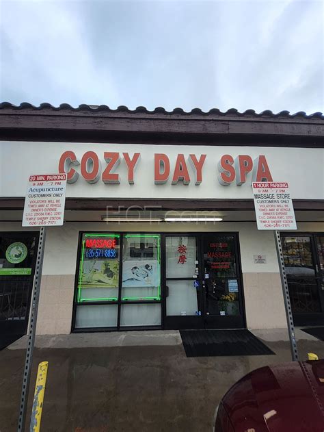 Cozy Day Spa Massage Parlors In Rosemead Ca 626 571 8858