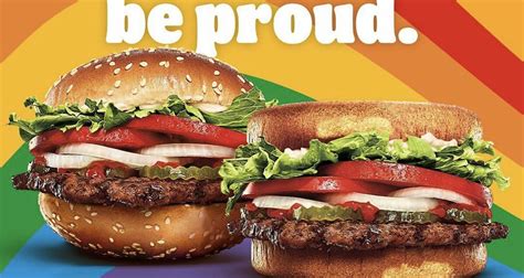 Burger King Debuts ‘pride Whopper With Two Top Or Two Bottom Buns