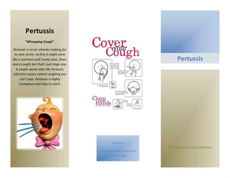 Pertussis Brochure Ppt