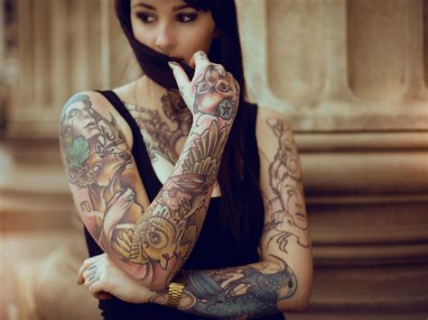 🔥 [43 ] Tattoo Girl Wallpapers Hd Wallpapersafari