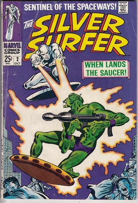 The Silver Surfer 1st Series 2 Vgfn Collectors Edge Comics