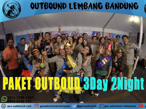 PAKET OUTBOUND BANDUNG 2 HARI 1 MALAM