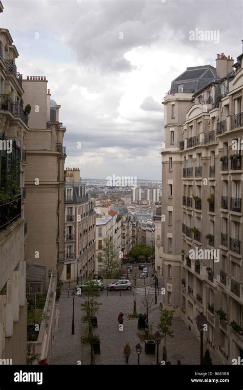 View from Montmartre Paris France Stock Photo - Alamy