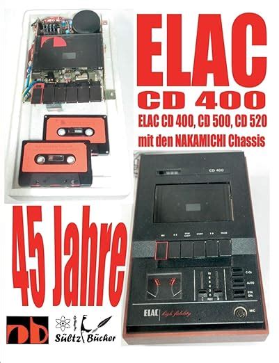 Jahre Elac Cd Compact Cassetten Recorder Mit Den Nakamichi