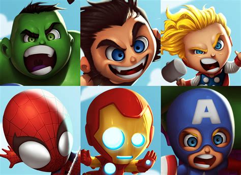 Marvel Kids :: Behance