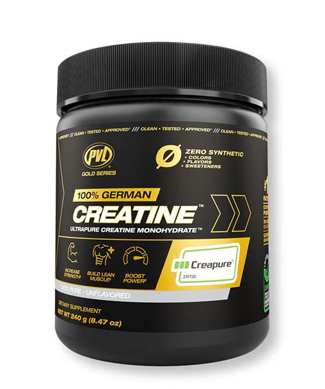 100% German Creatine (240 g) – PVL