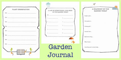 Garden Ideas: Garden Journal Ideas