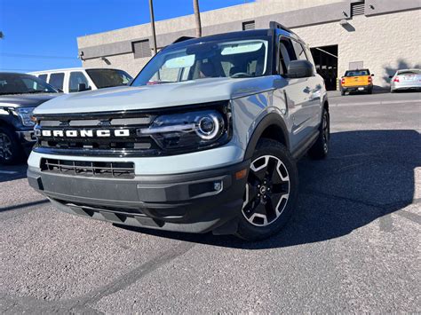 2022 Ford Bronco Sport Cactus Gray Outer Banks Jim Click Customs