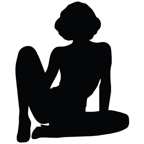 Silhouette Femme Sexy 10 Ref7051 Autocollants Stickers