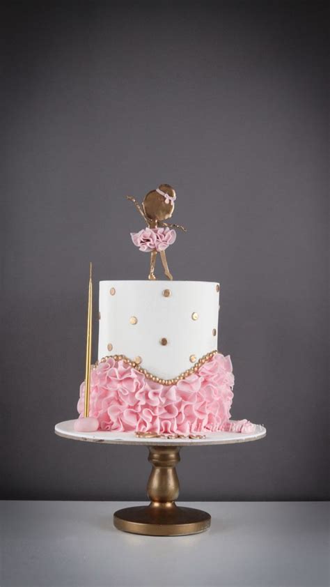 Sucesso Confeitaria In Ballerina Birthday Party Cake