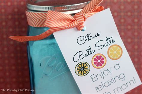 Benefits of Citrus Bath Salts: Gift in a Jar | The Country Chic Cottage