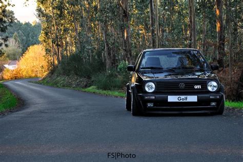 Classic Black Vw Golf Gti