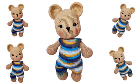 Amigurumi Teddy Bear Poffy Free Pattern Amigurumi Patterns