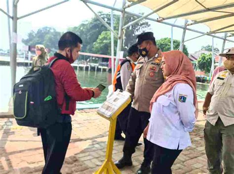 Polsek Kep Seribu Utara Wajibkan 315 Penumpang Kapal Tiba Jalani Scan