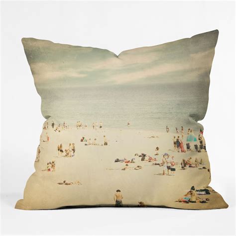 Deny Designs Shannon Clark Vintage Beach Throw Pillow And Reviews Wayfair