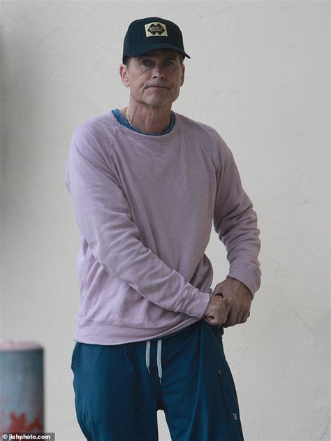 Rob Lowe Looks Youthful At As He Steps Out In Montecito Daily Mail