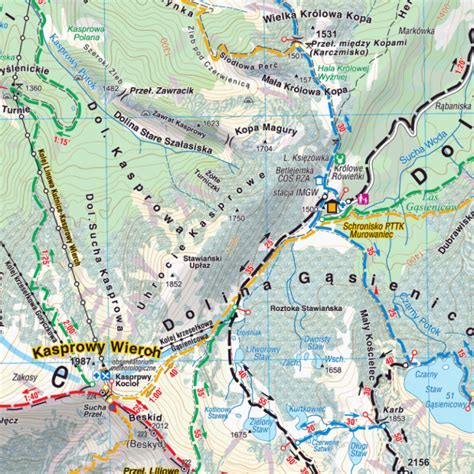 Tatry Polskie Mapa Cyfrowa Wydawnictwa Compass