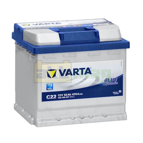 Аккумулятор Varta 52Ah C22 Blue Dynamic купить В наличии