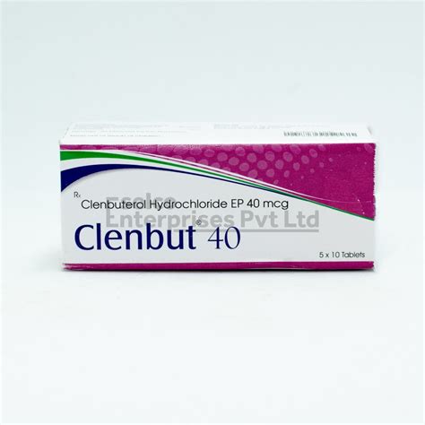 Clenbuterol Mcg Tablets At Rs Pack Mumbai Id