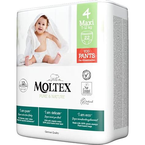 X Moltex Pure Nature Kalhotky Plenkov Jednor Zov Maxi Kg