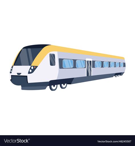 Express train Royalty Free Vector Image - VectorStock