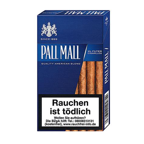 Pall Mall Zigarillos Blue Xl Naturdeckblatt Stange Kaufen