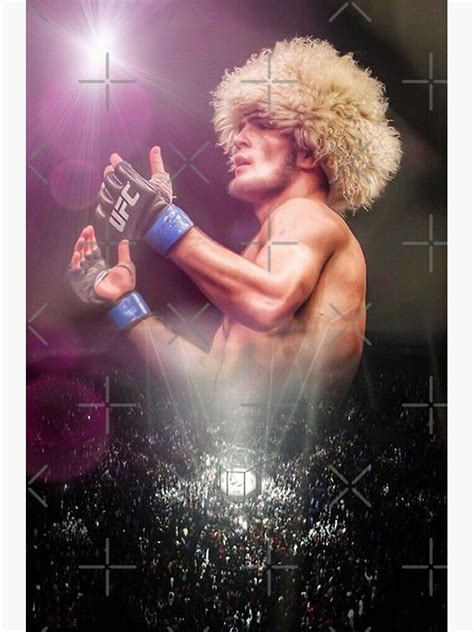 Khabib Nurmagomedov Russian Ufc Lightweight Champion Poster For Sale