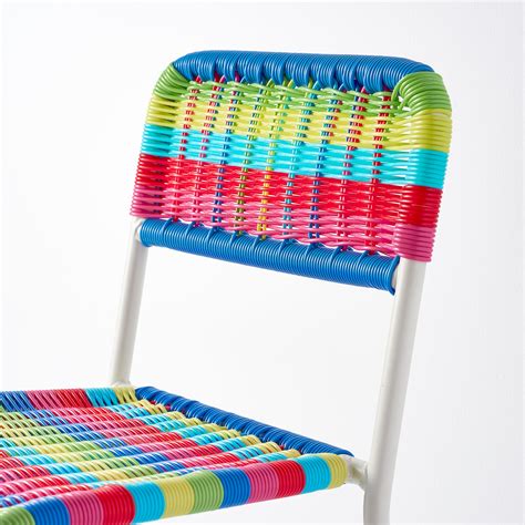 FÄRGGLAD Children's chair, in/outdoor/multicolour - IKEA