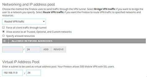 Configure The Firebox For Mobile VPN With SSL