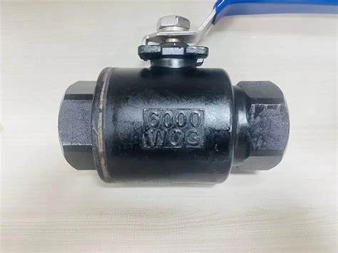 Pc Full Bore Female Threaded High Pressure Wcb Carbon Steel Ball Valve